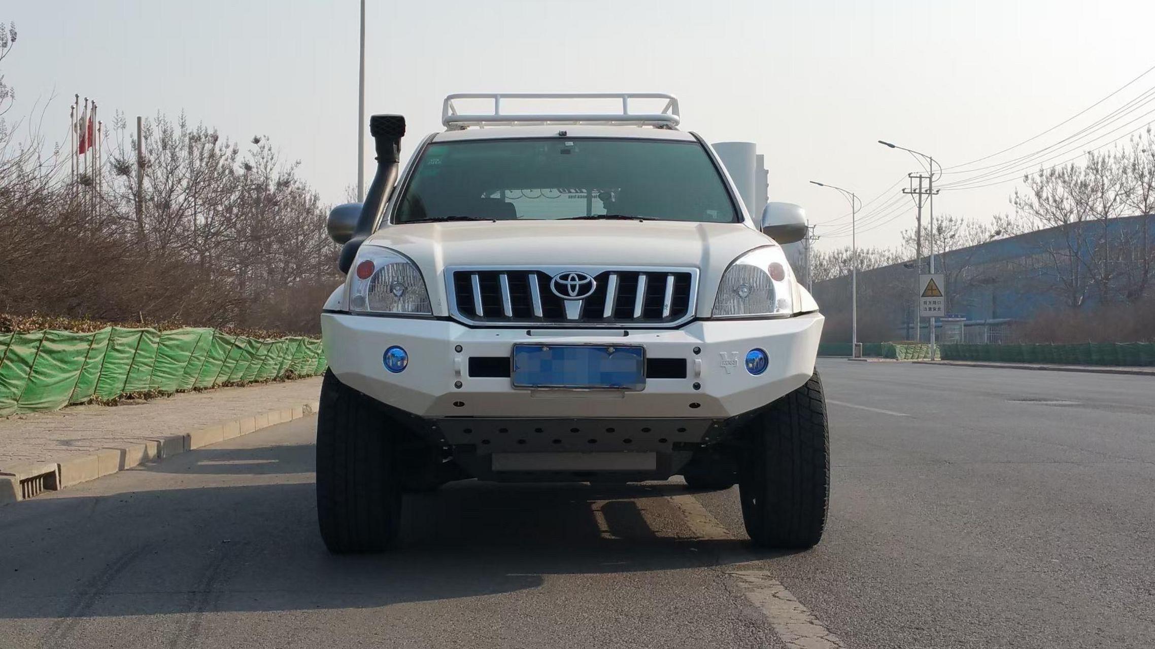 丰田普拉多霸道lc120改装前杠