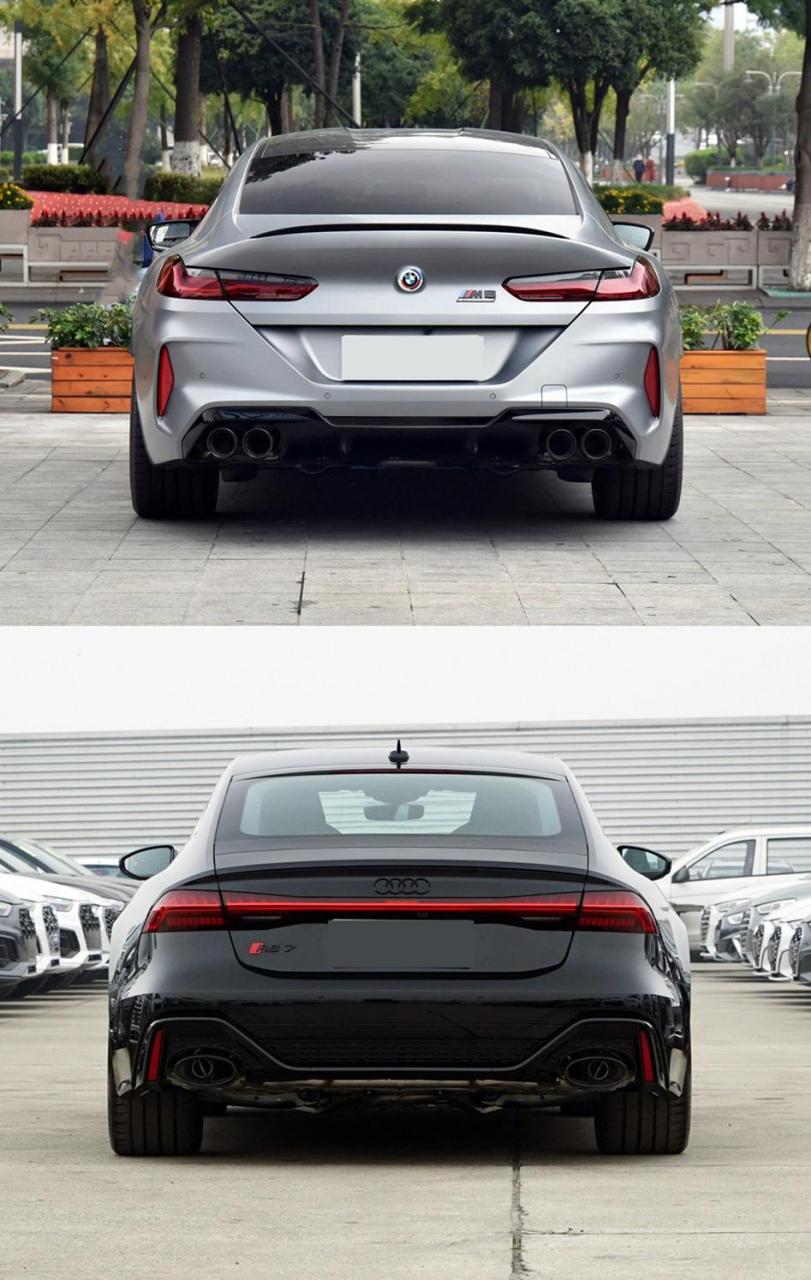 宝马m8vs奥迪rs7,要性能有性能,要颜值有颜值,你更看好谁.
