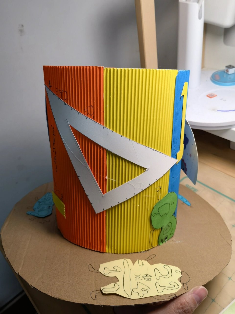 数字帽子～手工 耗时1小时,终于完成啦!98