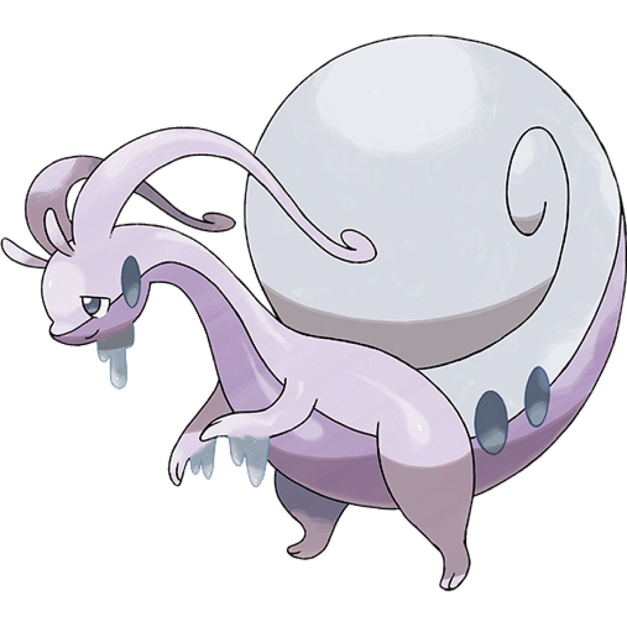 宝可梦图鉴0706:黏美龙(洗翠形态) 0706:黏美龙(洗翠地区形态) (原名