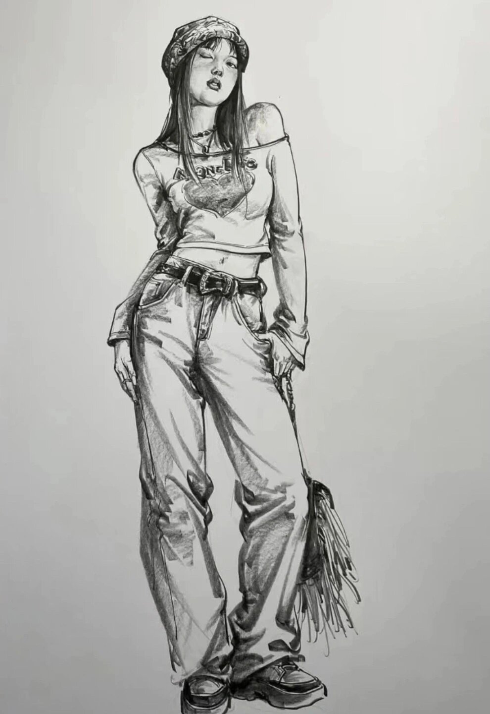 速写如何画好衣褶