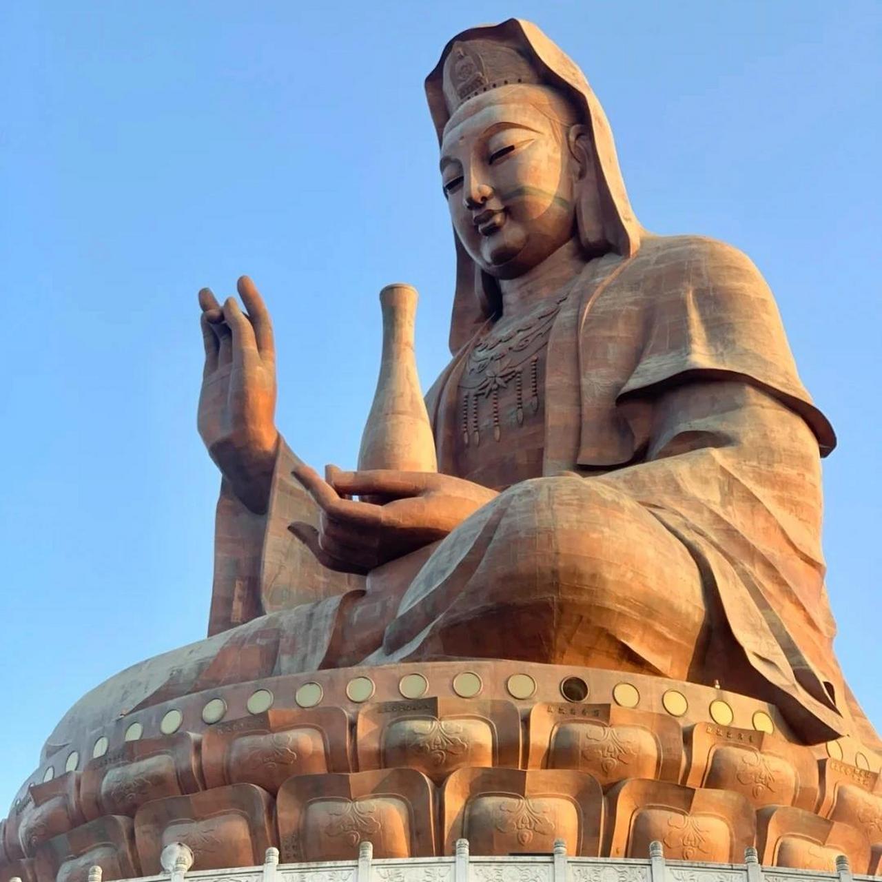 佛山|西樵山|壮观的南海观音 909090西樵山风景名胜区是国家