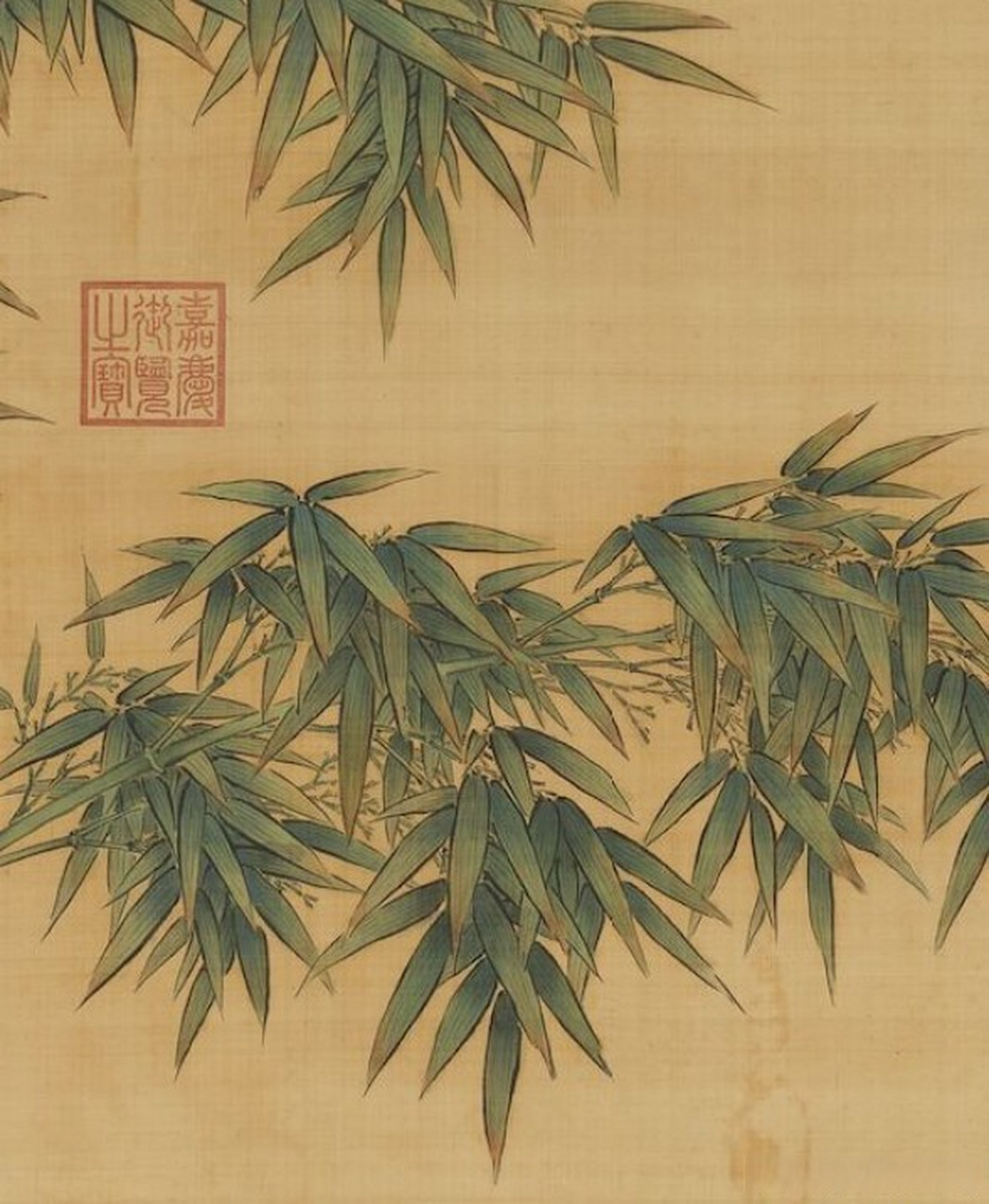 十骏犬-墨玉螭轴 郎世宁.台北故宫博物院