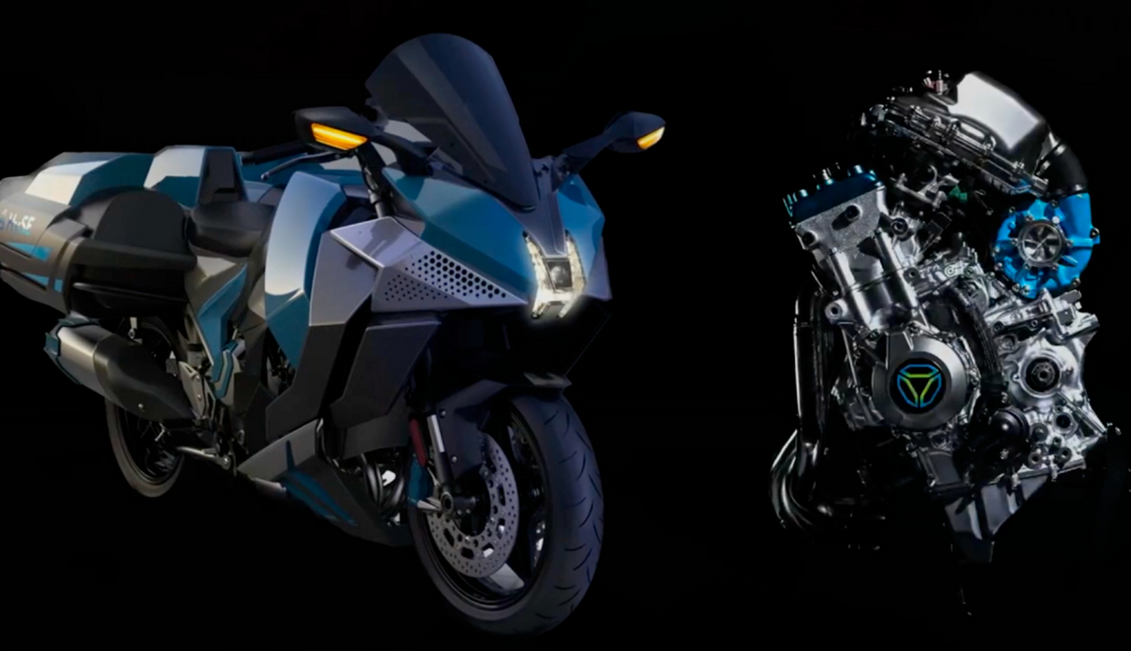 川崎推出全球首款氢动力摩托车,称之为hyse.