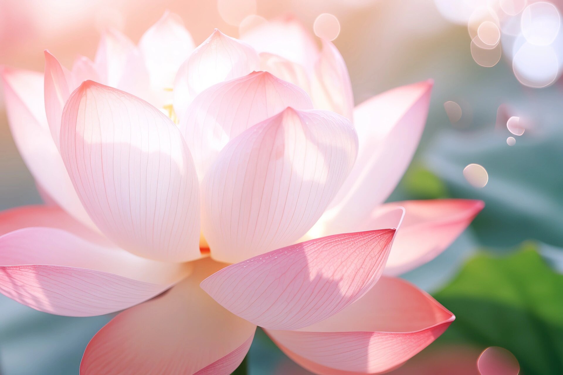 素材|夏日清新风荷花莲花海报背景图|碧游