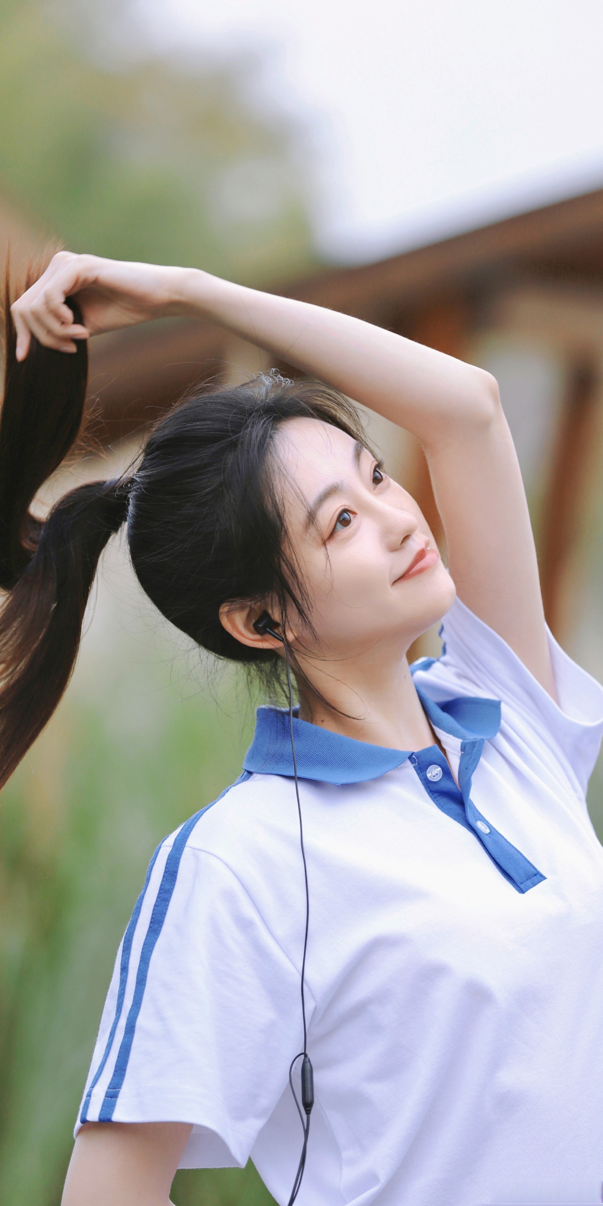 祝绪丹校服小清新壁纸图集