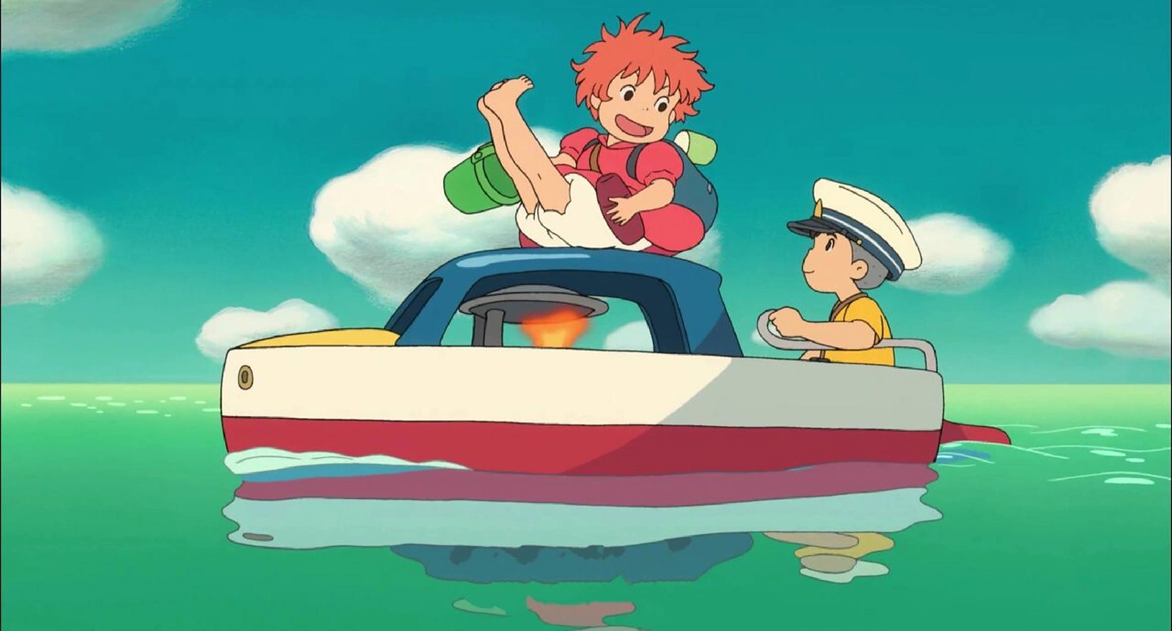 悬崖上的金鱼姬 波妞喜欢宗介 想要原图的北鼻们可以私我哦 撒花