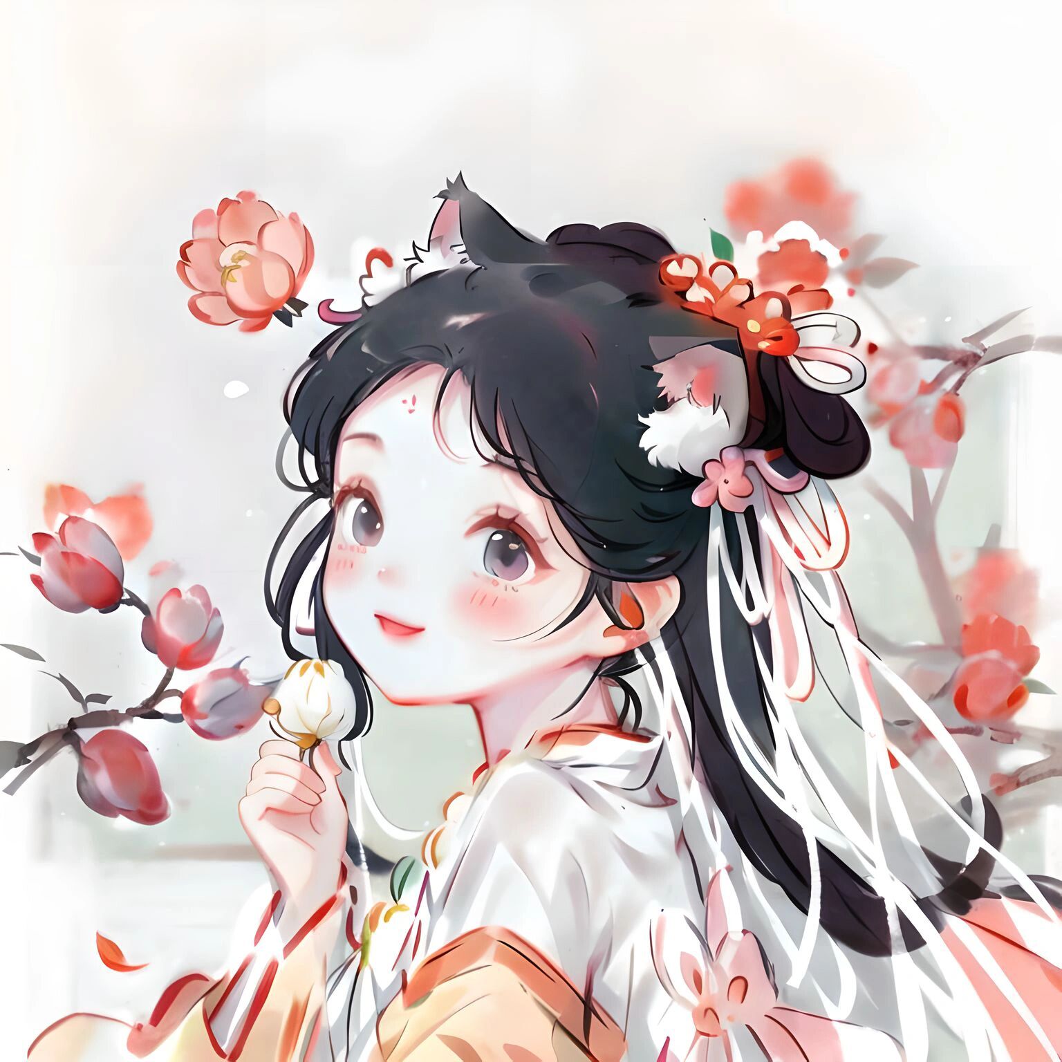 女生可爱头像94花间小妖 对可爱毫无抵抗力~ 抽空更一期,晚上再更另