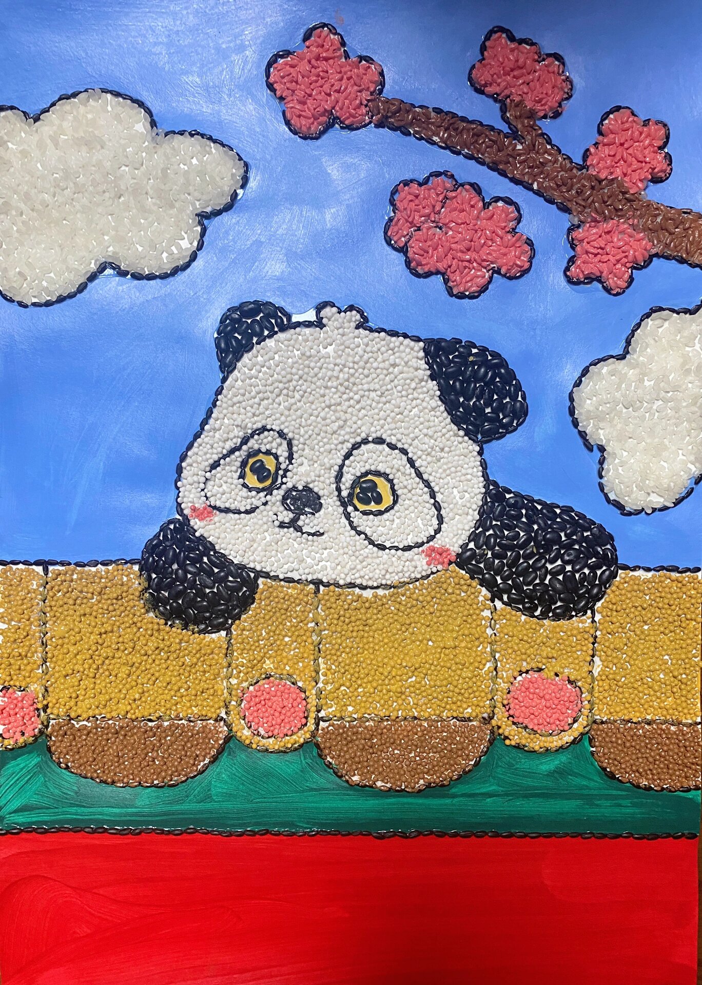 种子贴画第二幅