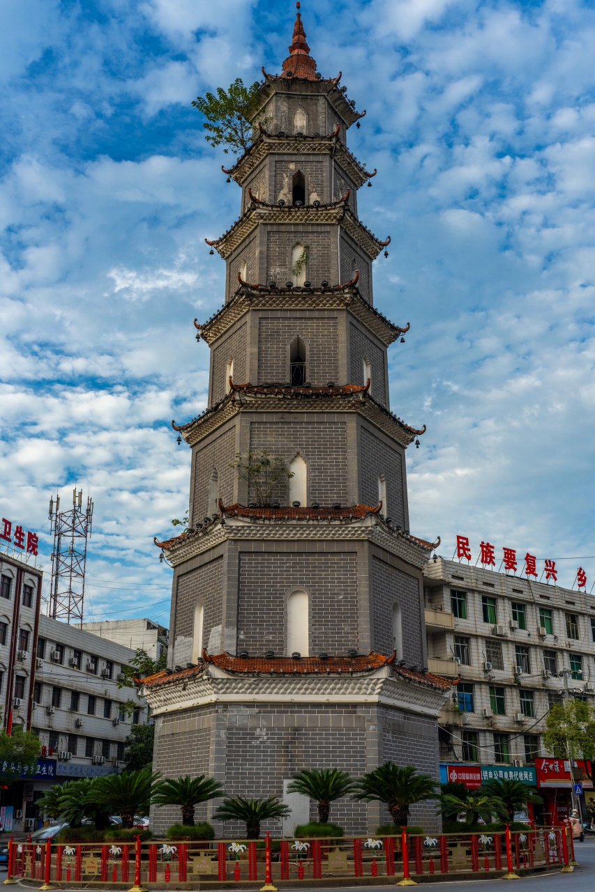 宜春万载县宝塔 #万载县宝塔