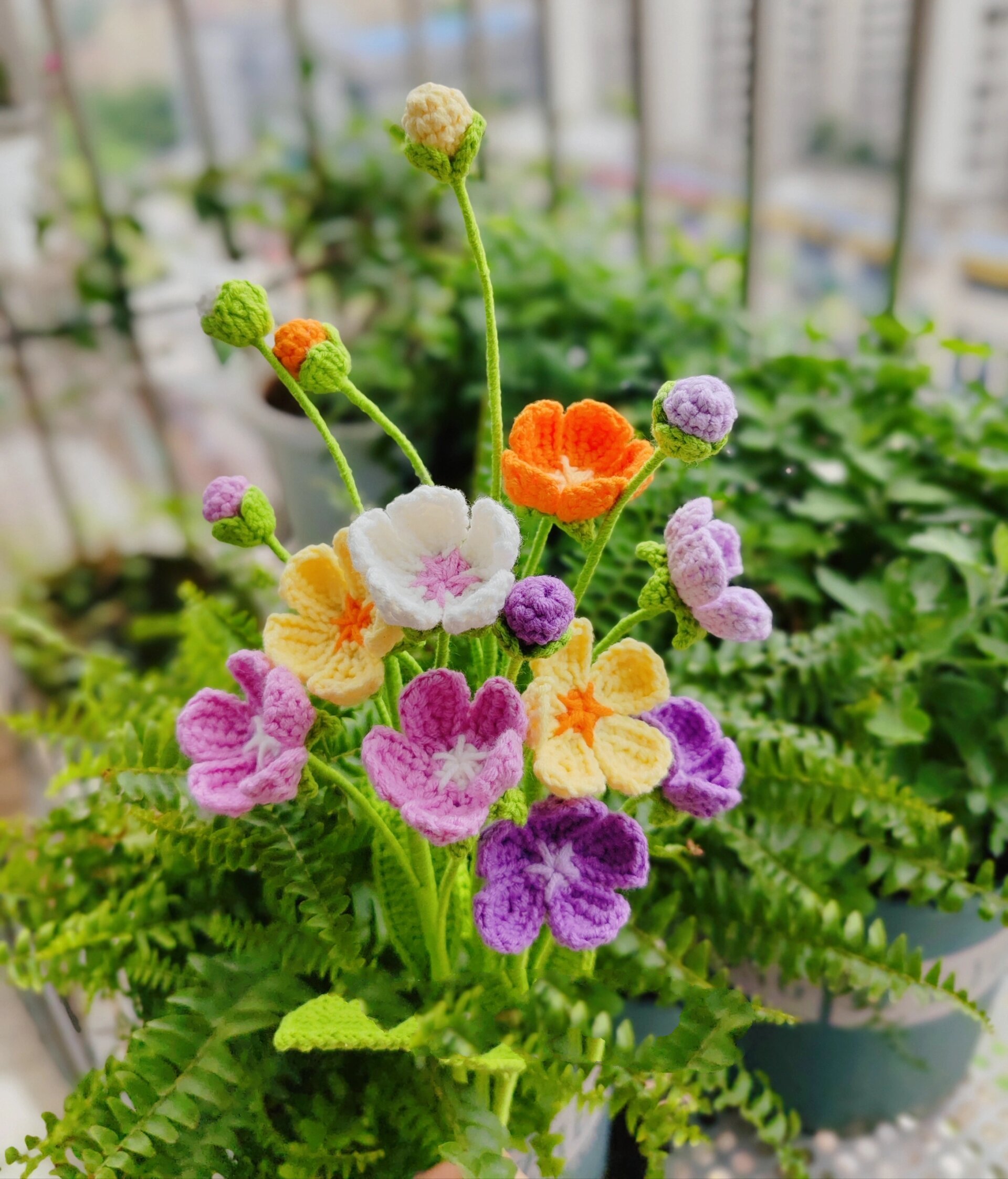 7815钩织第64种花【点地梅】附图解