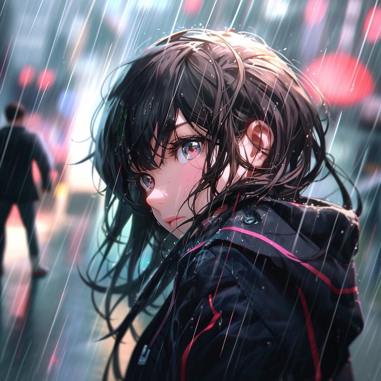 超有氛围感的雨天头像 喜欢的吱一声俺就来找你了