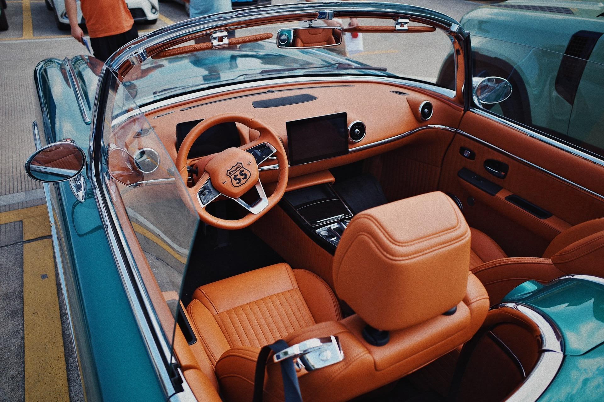 松散 ss dolphin.第一次见松散的车 指导价70w.