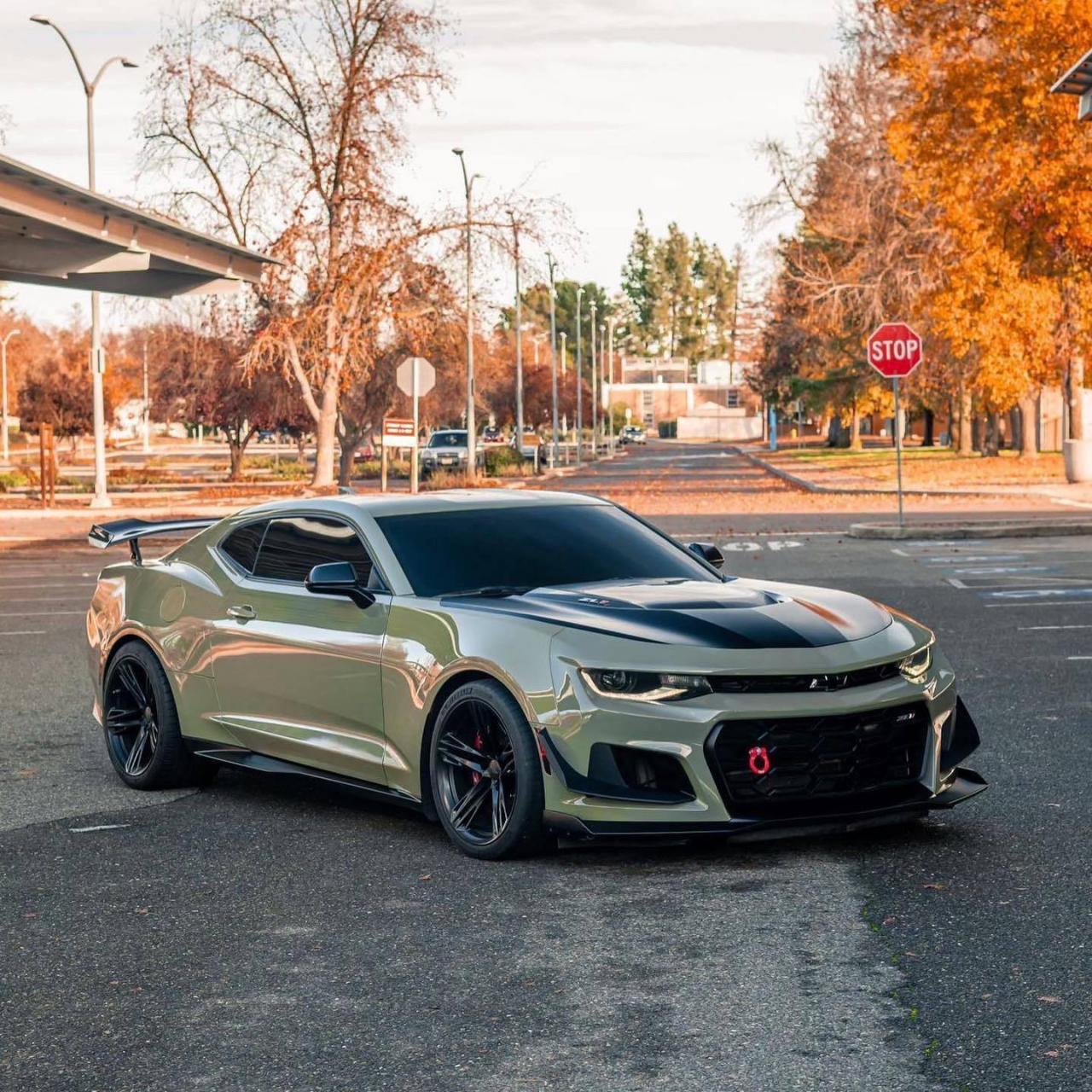 chevrolet camaro.科迈罗zl1 1le最近这个色系有点火啊