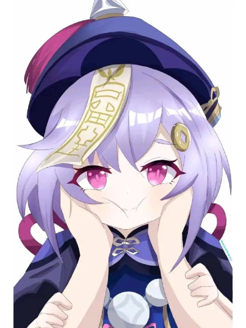 原神七七表情包 有玩原神的粉丝宝宝吗?