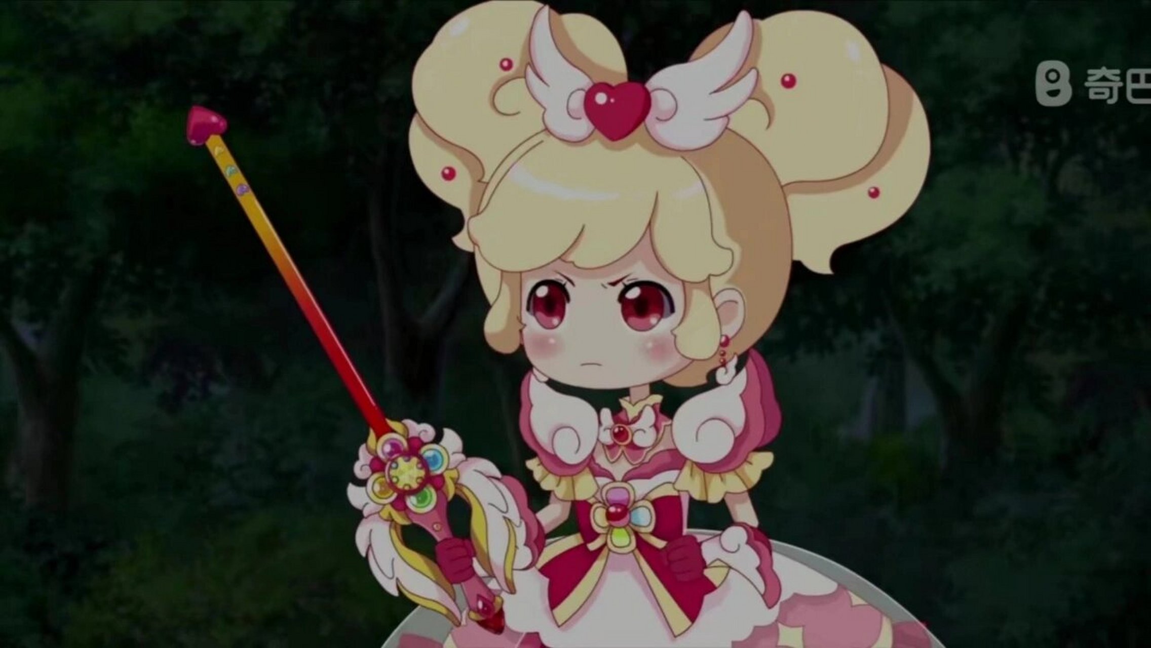 《小花仙》第四季 夏安安(安琪儿女神) 截图来源:爱奇艺 话题