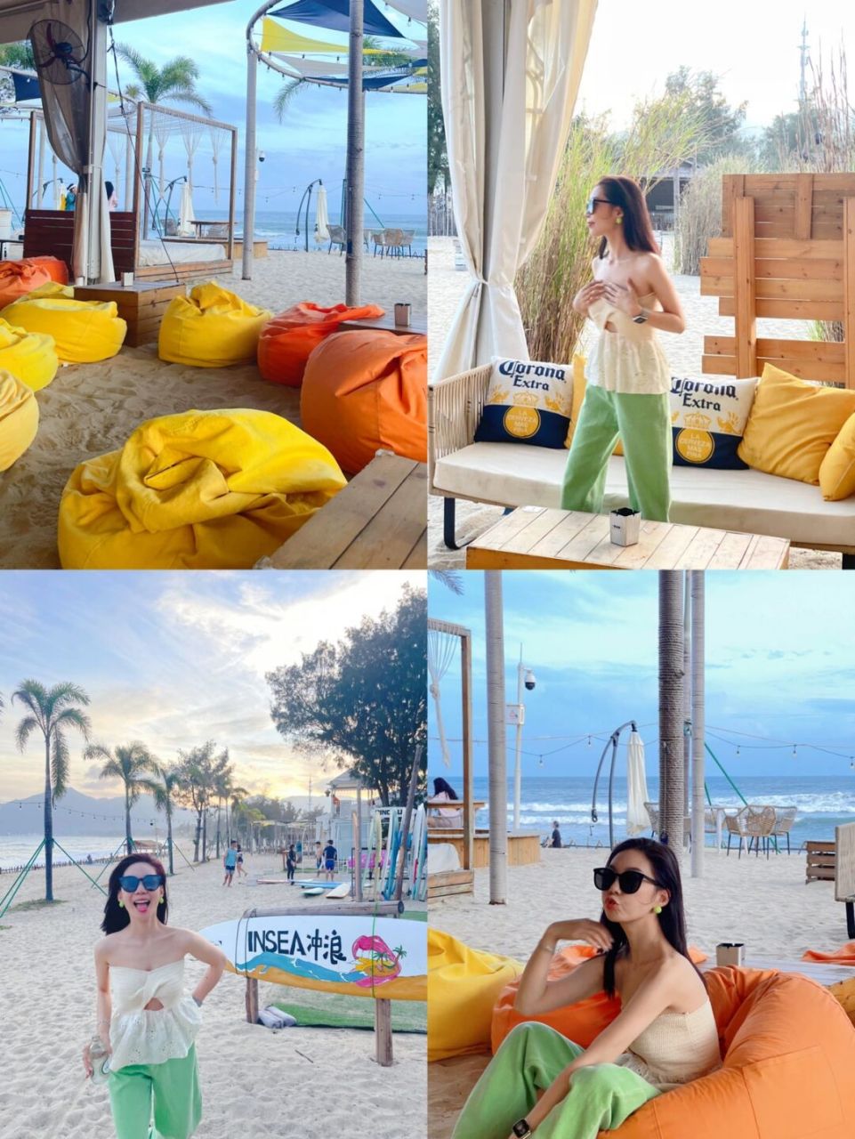 直接导航西涌四号沙滩 门票9940/位 这边海浪非常大,很适合冲浪94