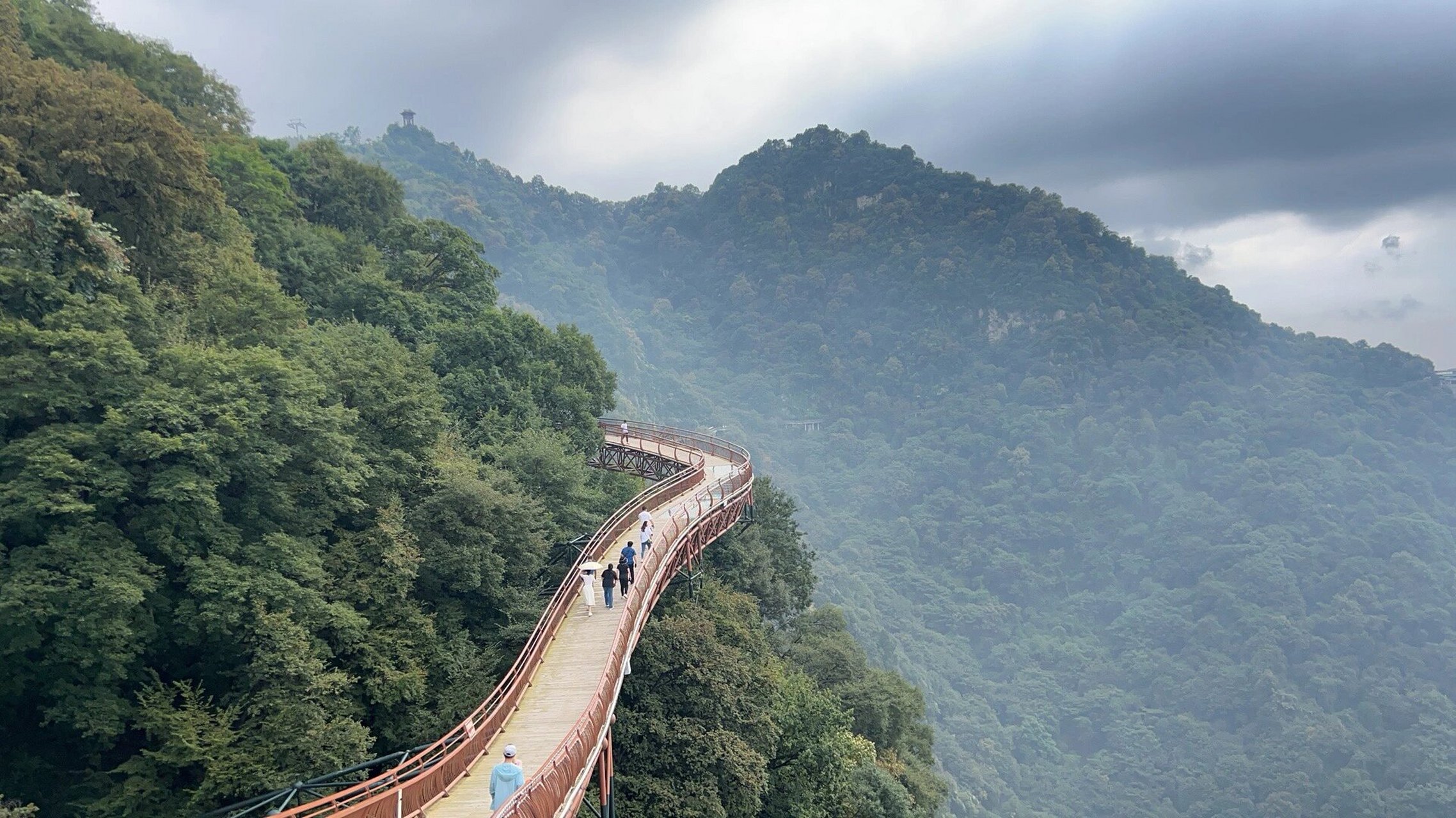 西安周边一日游-少华山 西安北郊出发,一小时二十分钟到达渭南少华山