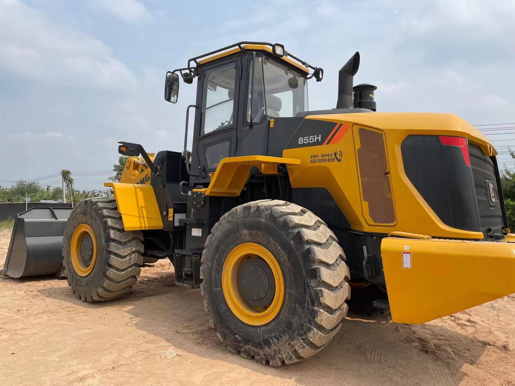 柳工50铲车 全新柳工855h装载机库存车268000