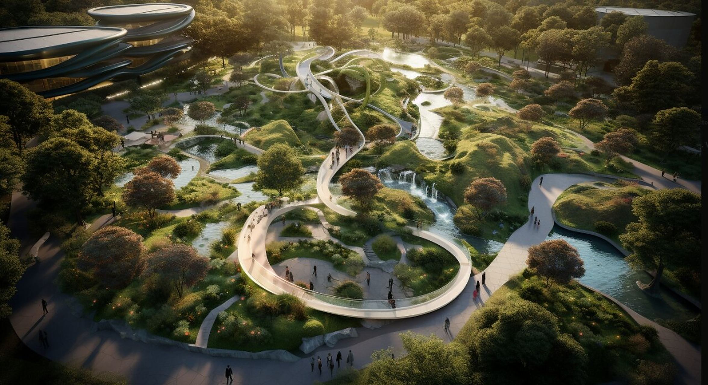 智能化的景观设计可以让公园更好地满足公众的需求