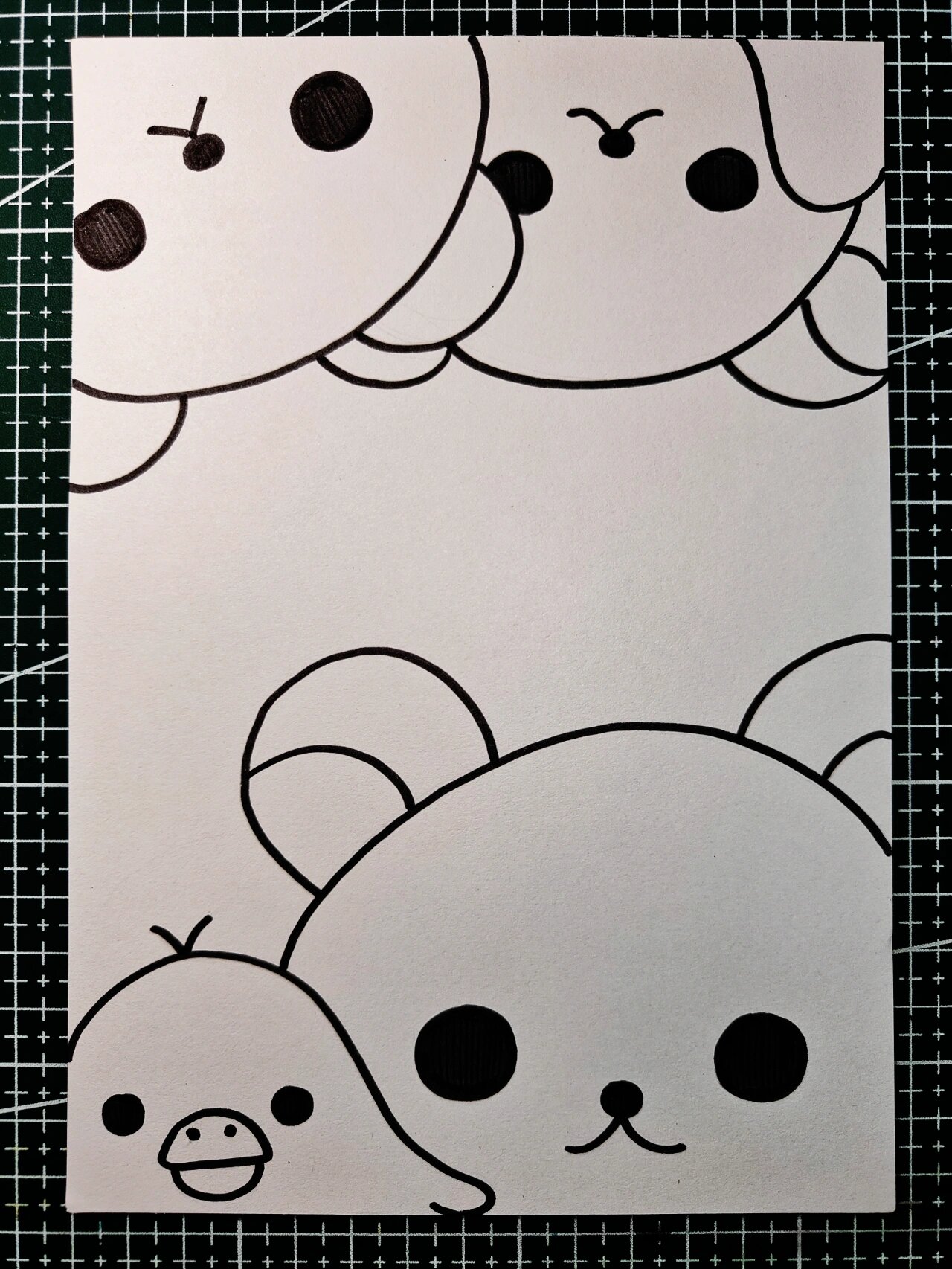 第76幅马克笔手绘简笔画|内附线稿过程