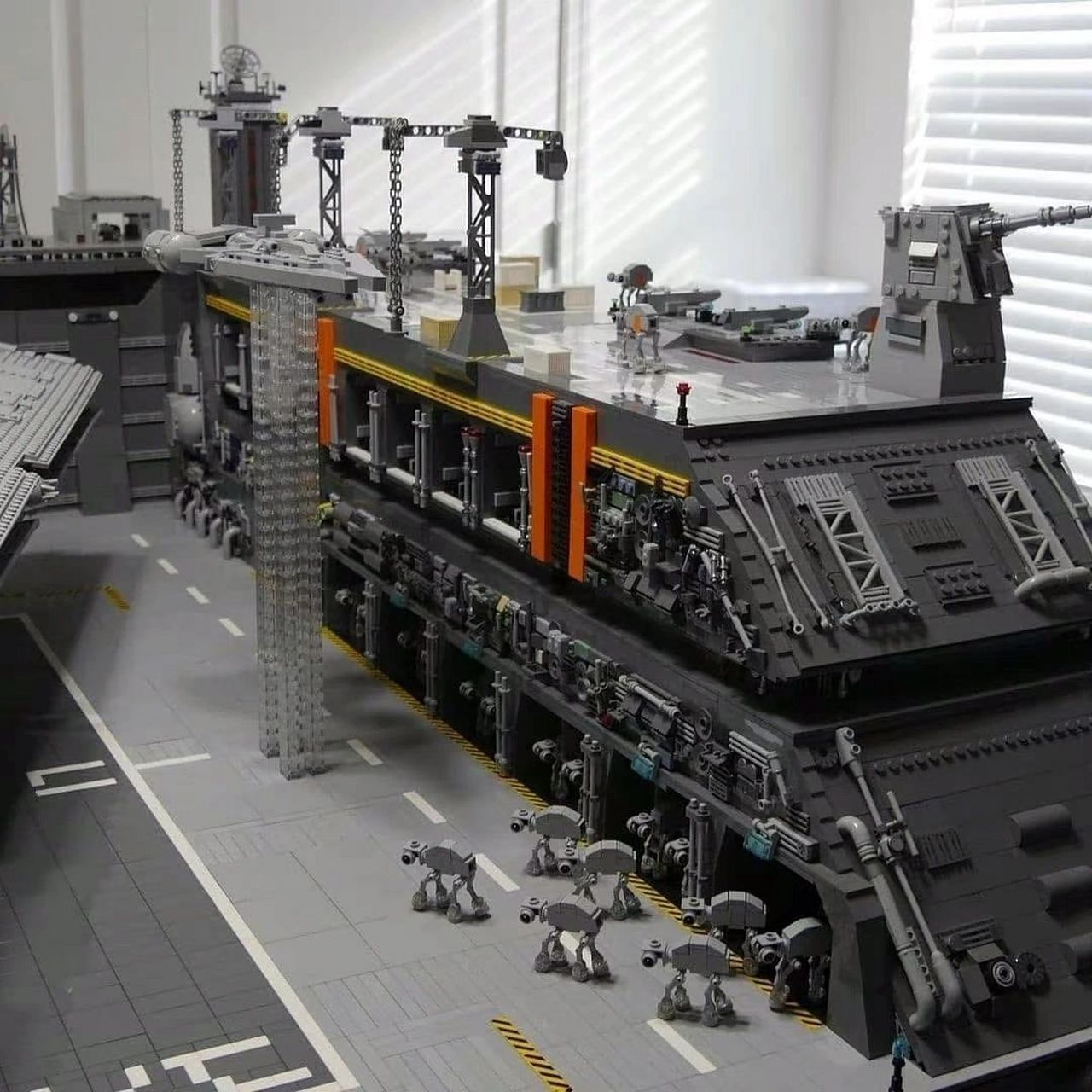 乐高lego 歼星舰场景moc 乐高lego naval yards的乐高歼星舰场景moc.