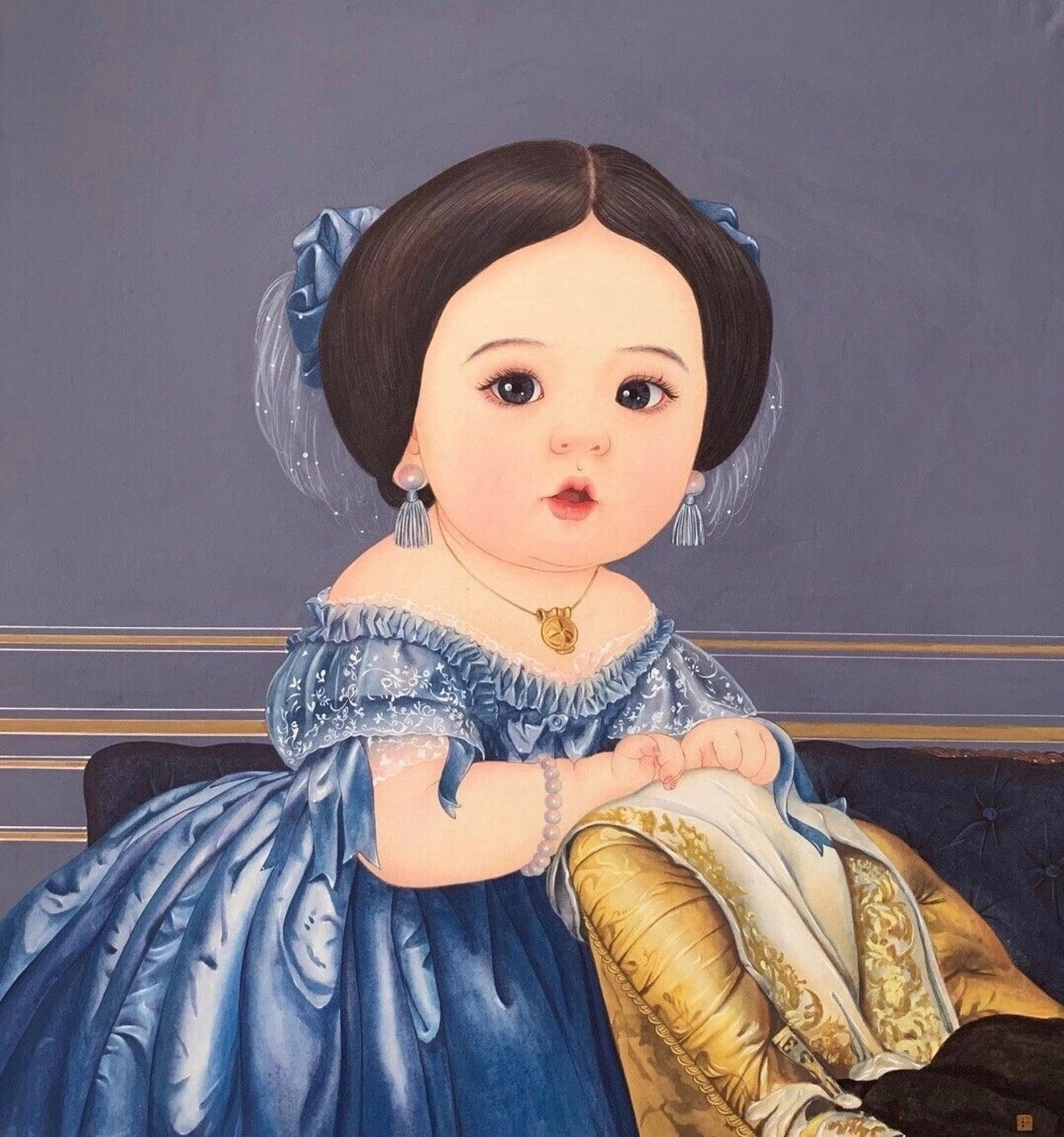 可爱的胖娃娃头像 一起来换头像保存方法 ①右上角分享符号生成长图