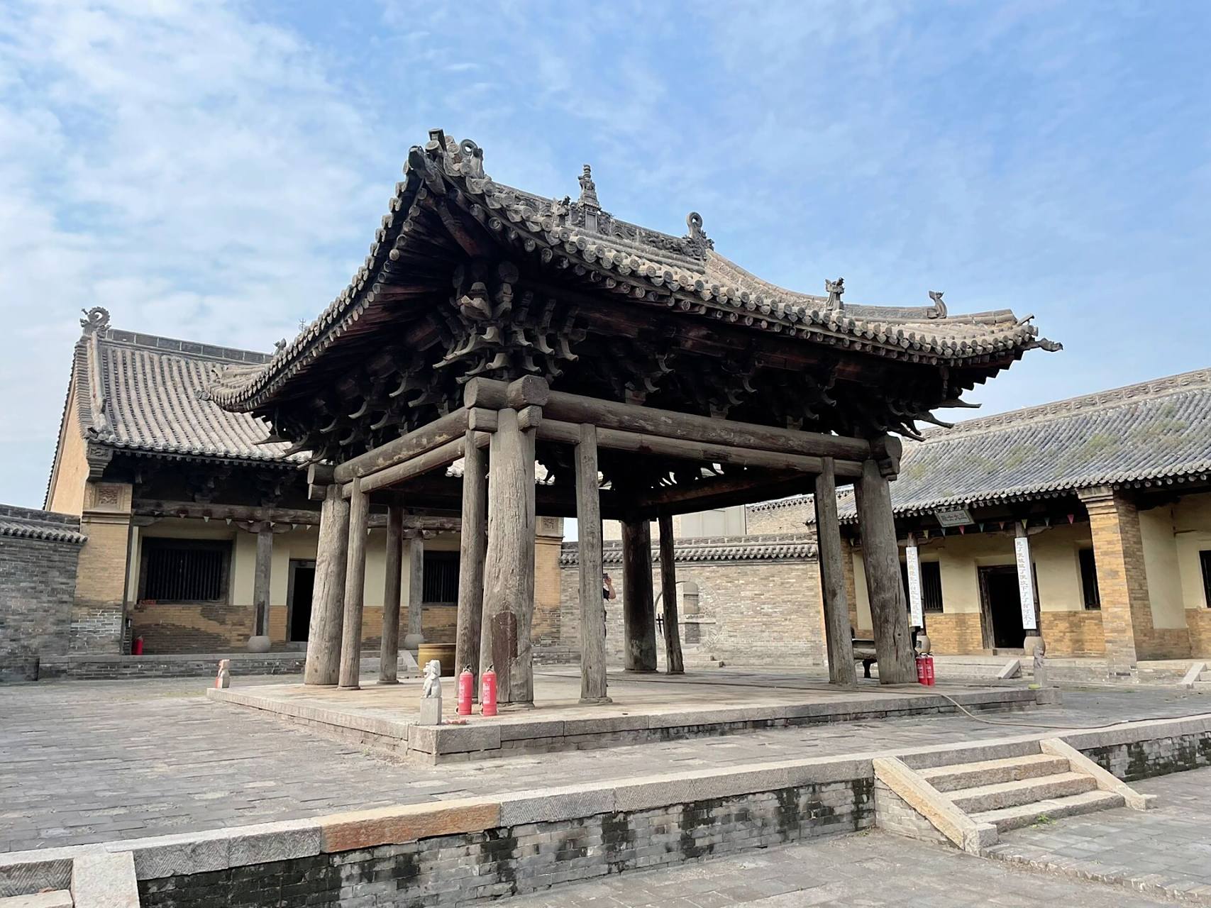 晋中灵石县晋祠庙 马和晋祠庙(国六),又称昭济圣母庙,位于灵石城东马