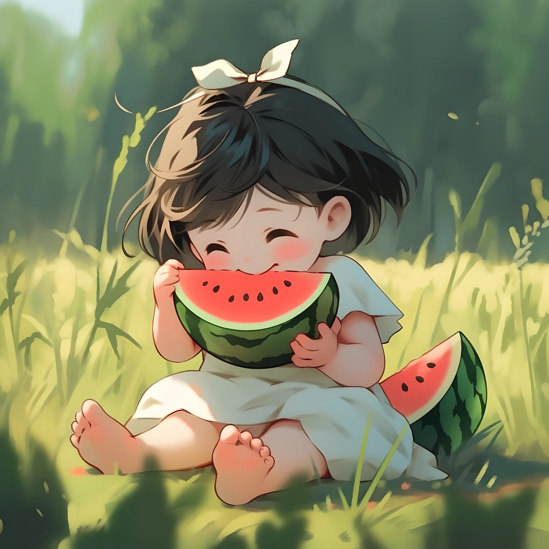 解暑91西瓜91这夏日女头像太可爱了叭91