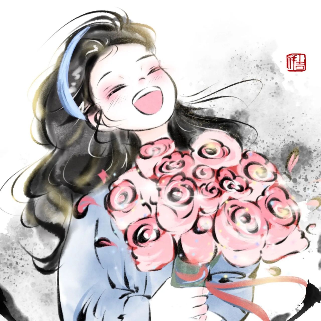 刘亦菲捧花头像     有宝宝需要的刘亦菲捧花头像无水印版放上来啦