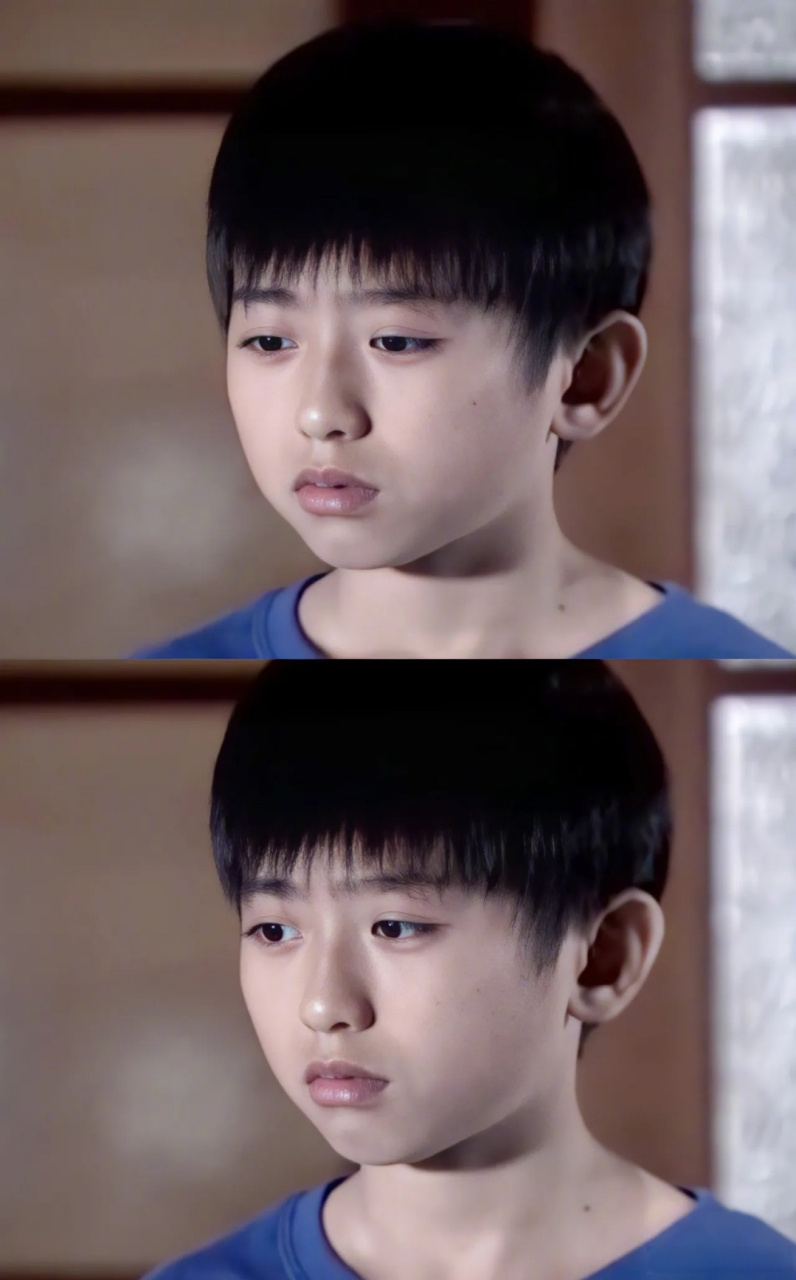 蔡徐坤小时候还演过戏啊,小时候还挺奶的