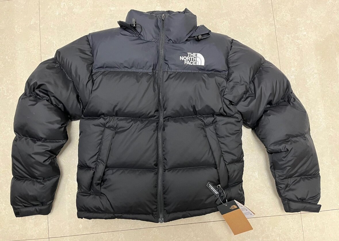 北面1996经典黑羽绒服美版