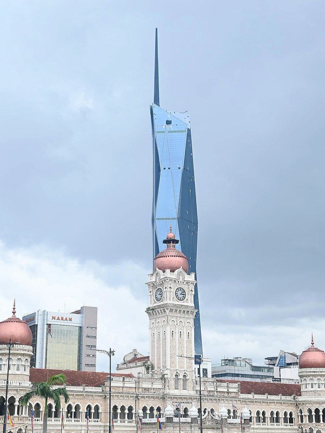 建筑设计 | 吉隆坡merdeka118大厦 在建的东南亚第一高楼"默迪卡118