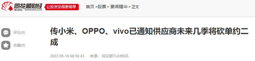 oppo股票行情