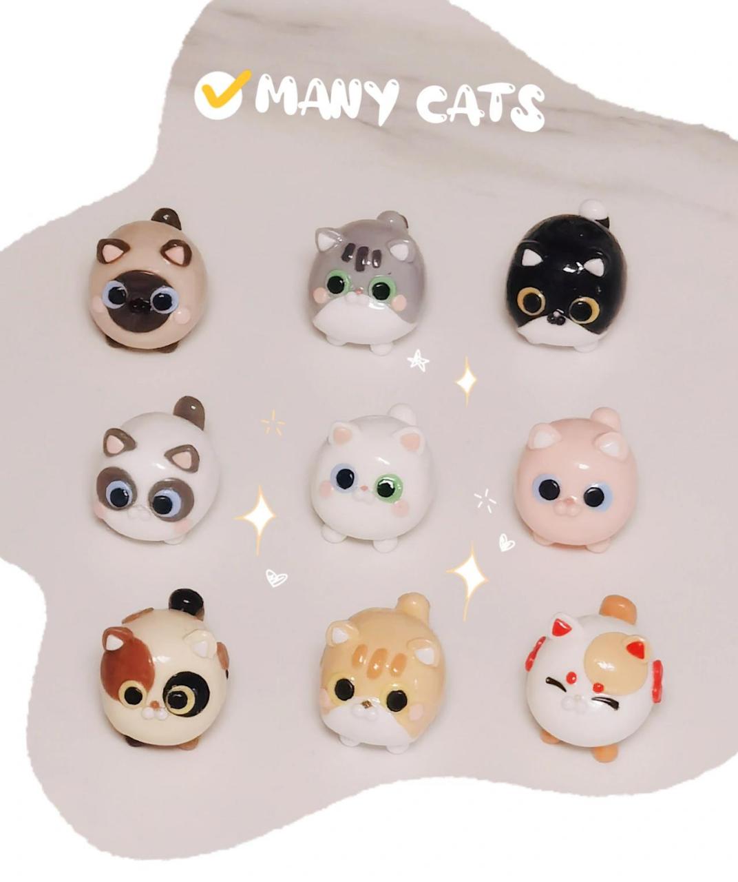 【粘土教程】超简单的麦妮猫捏起来 05说好的教程它来啦 超级简单