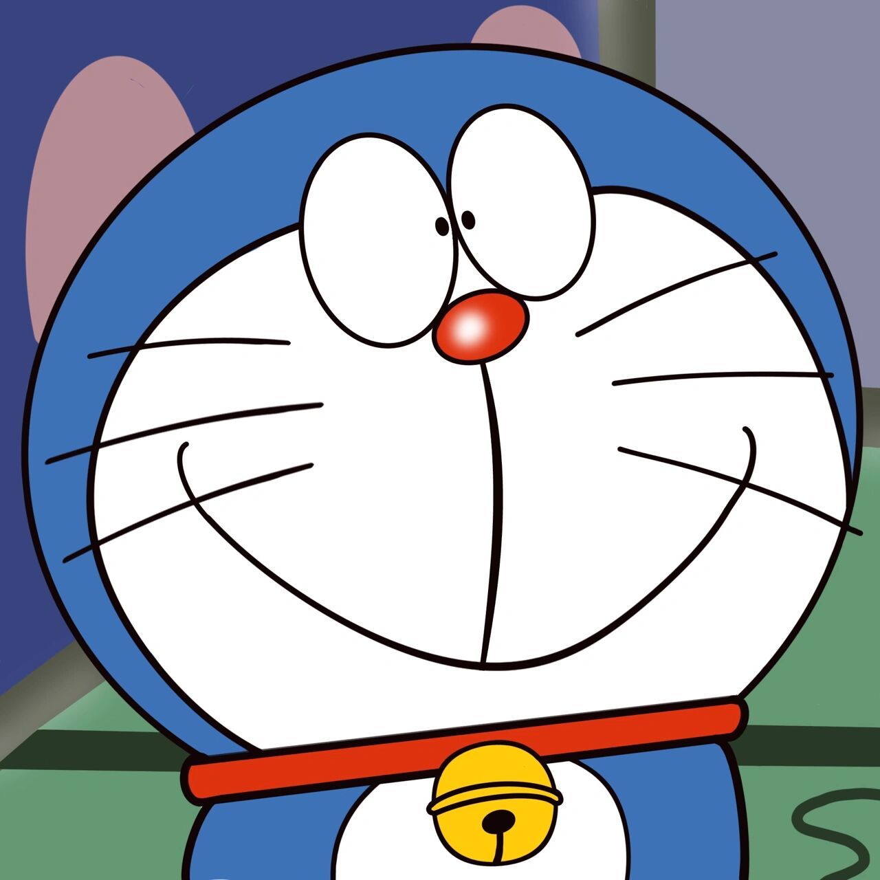 手绘临摹表情包第一组(哆啦a梦) 画画真的很治愈,初级阶段还只能照着