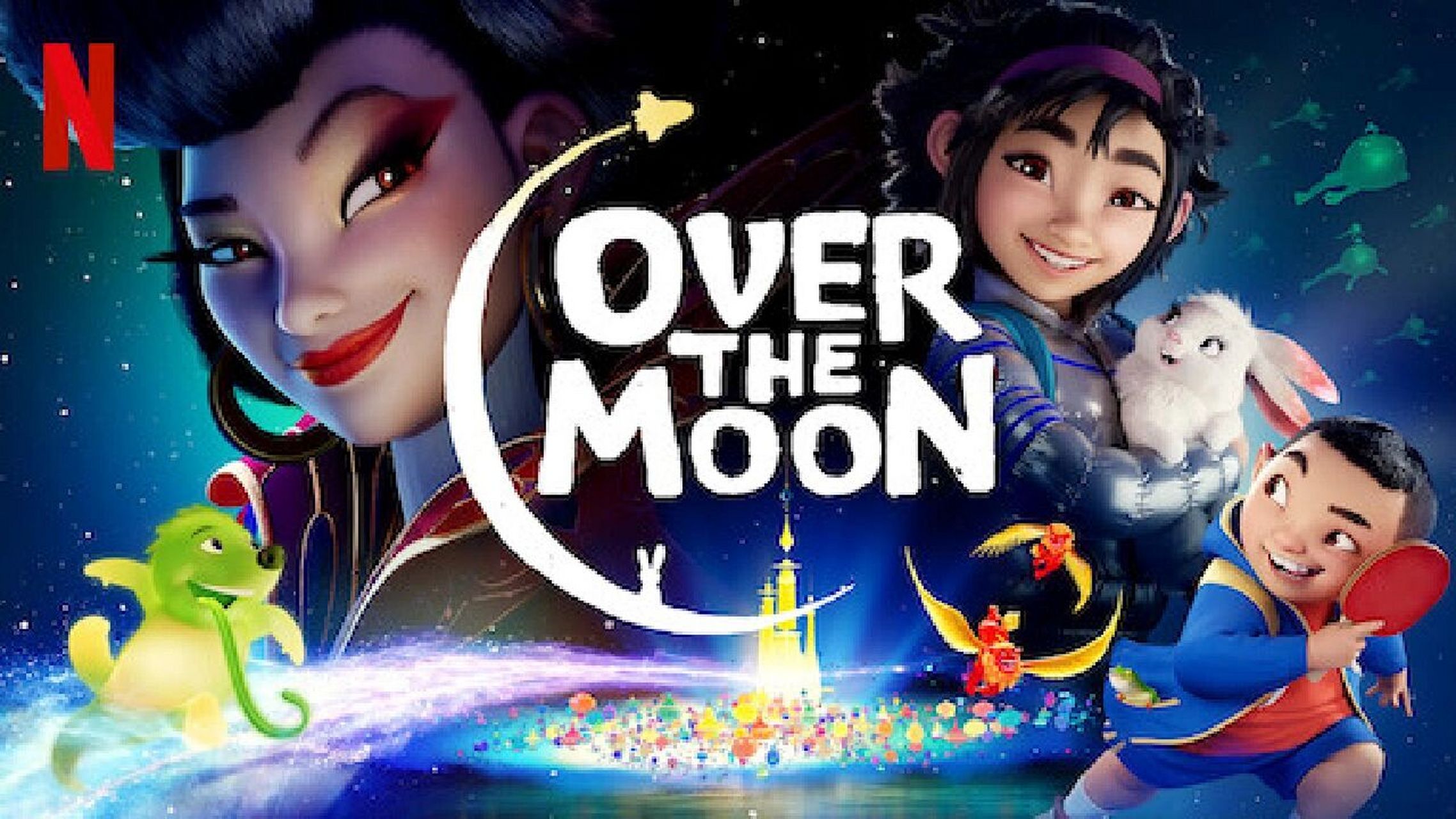 亲子电影★中秋必看over the moon over the moon 飞奔去月球 海外的