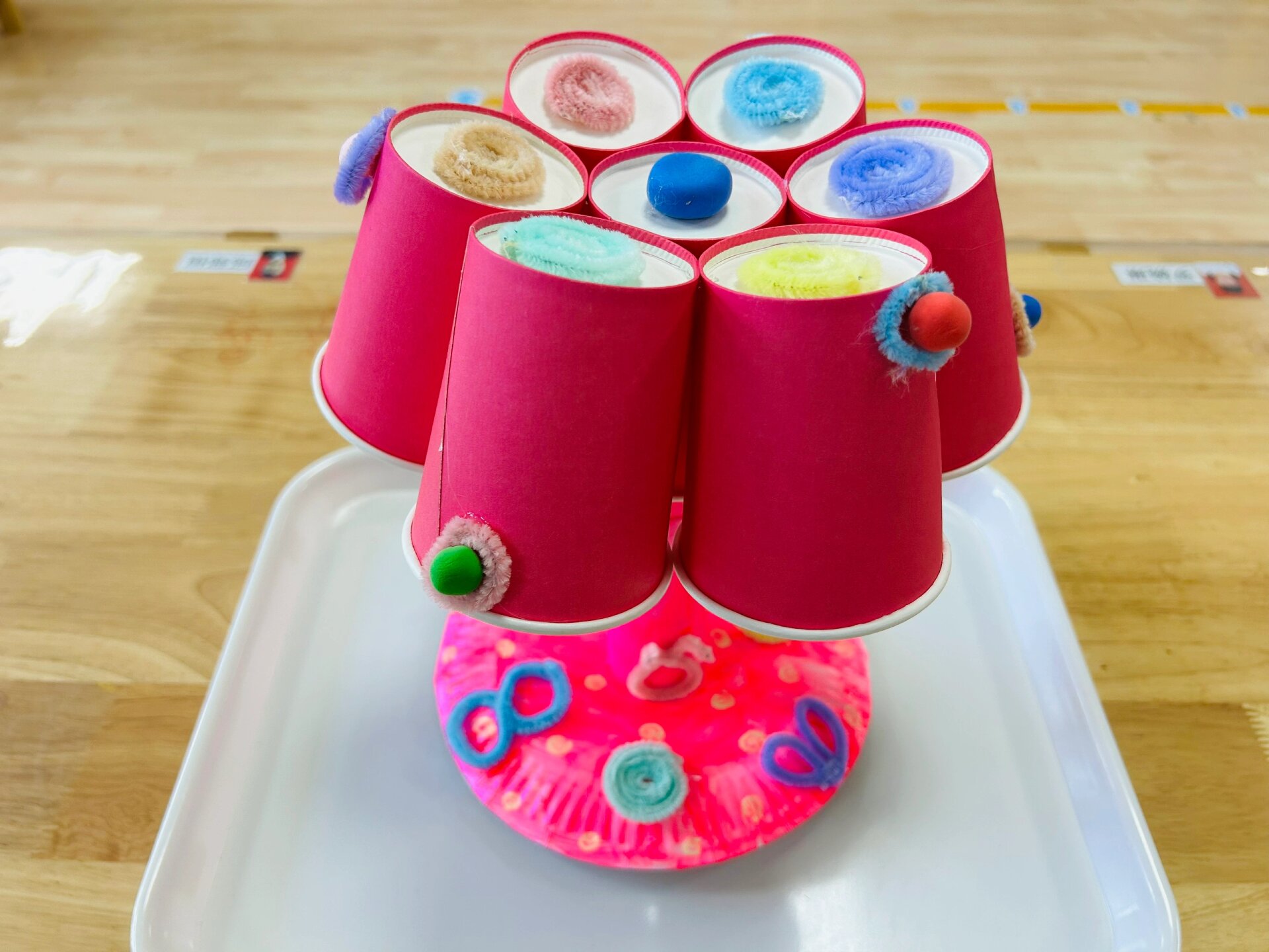 变废为宝,变废为美,幼儿园手工艺术台灯