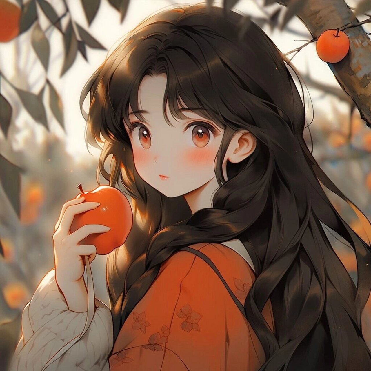 柿柿如意 好运将近 | 女生头像 换了就会有好运哦