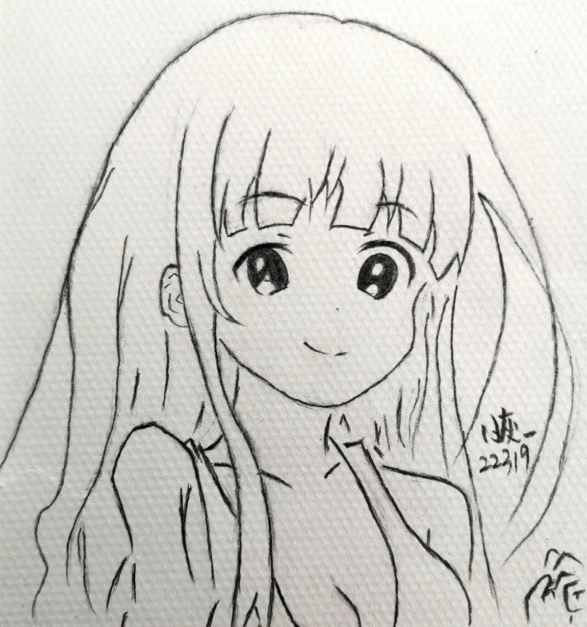 来啦6015可爱又性感的临摹动漫女图教程7515 来咯～可爱又