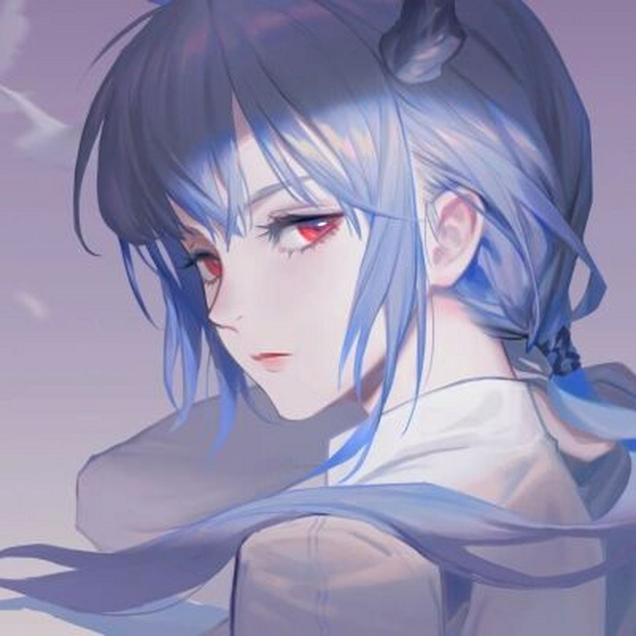 黑暗系病娇动漫女生头像