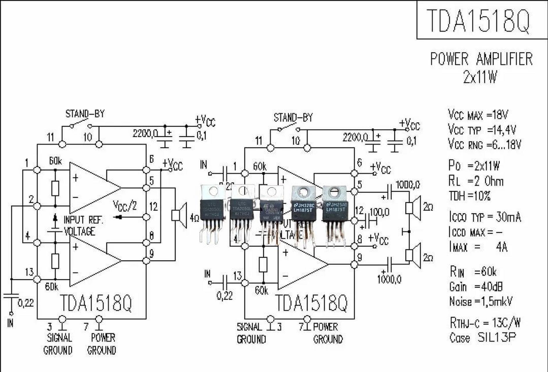 tda1557q参数图片