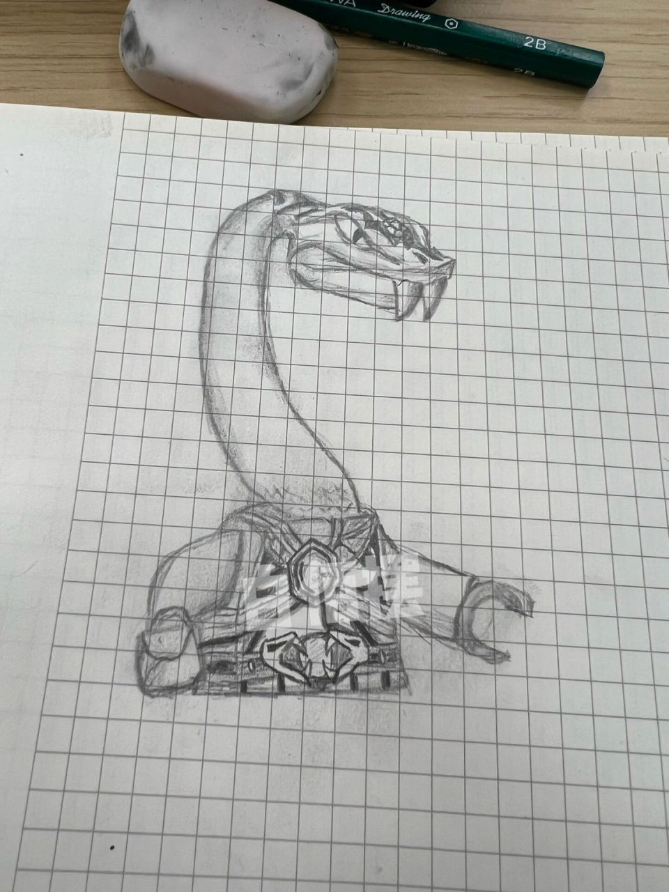 派梭是我幻影忍者中最喜欢的蛇怪了,也是一统四派蛇派的大boss之一