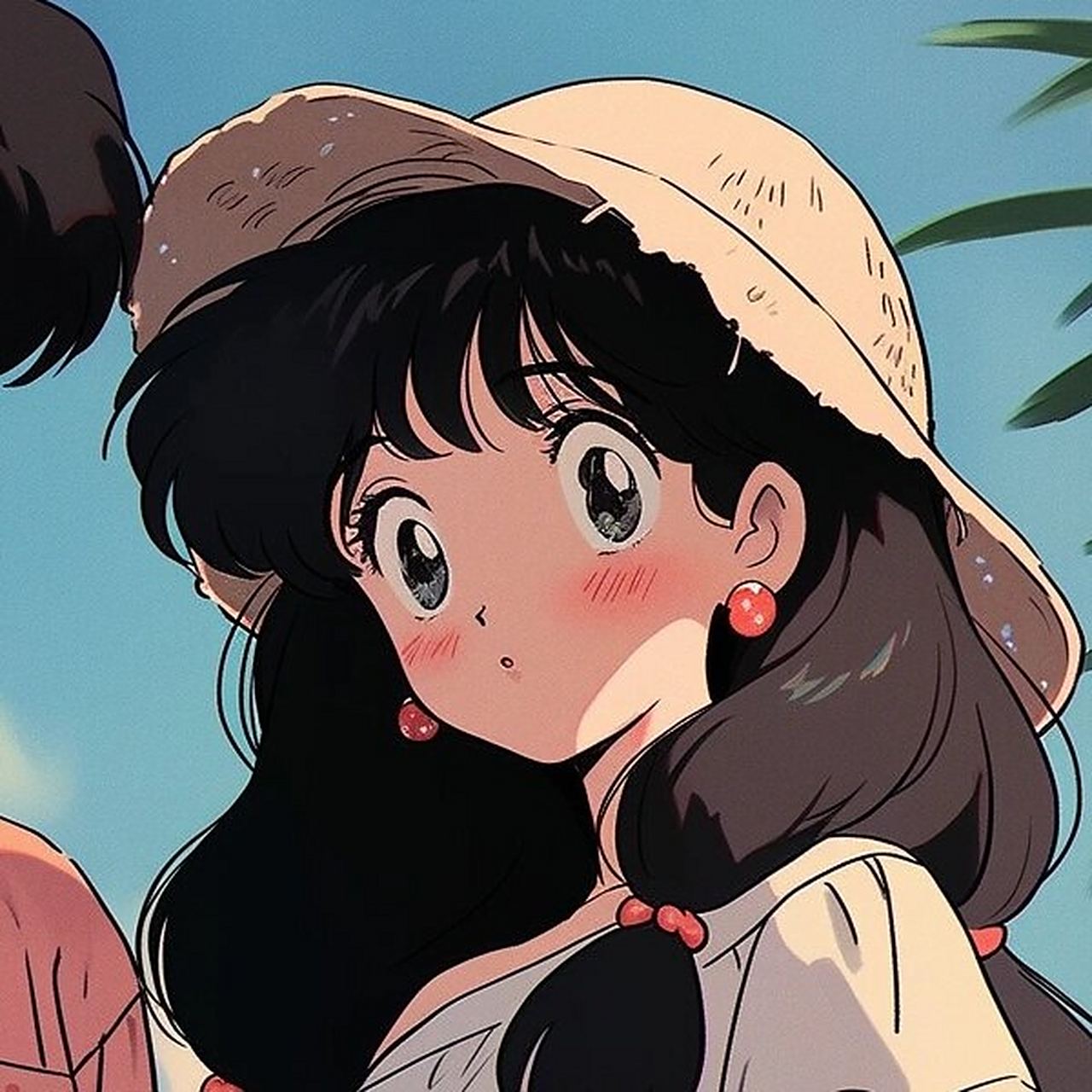 小众情头 | 复古旧漫 | 情侣头像 夏天的风 我永远记得 清清楚楚地说