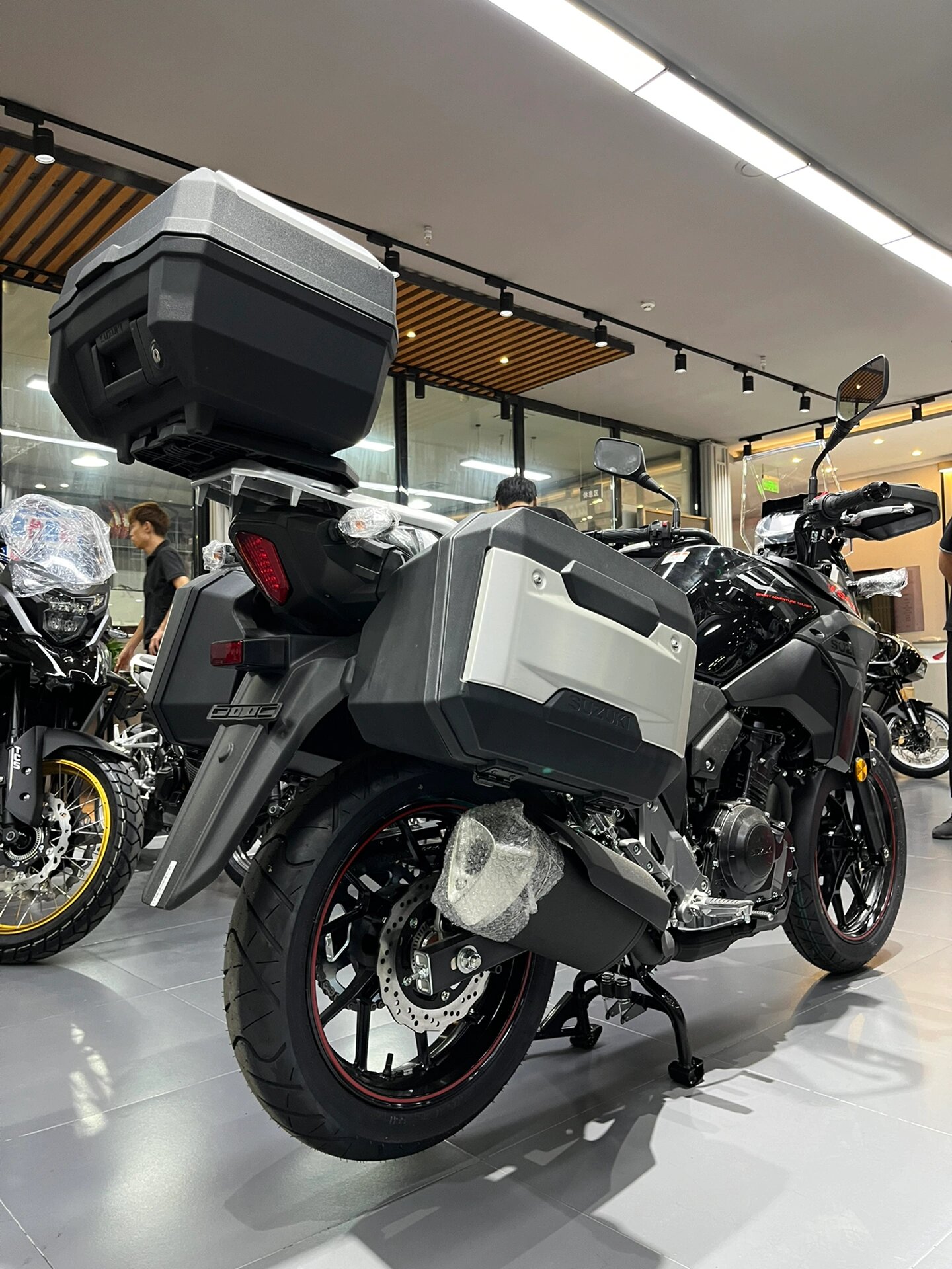 dl250三箱版 摩旅神器