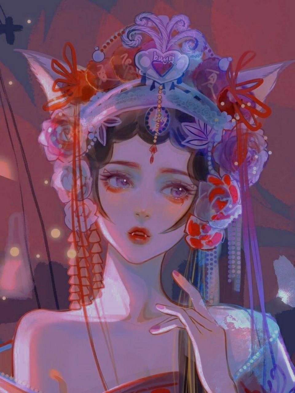 67 古风戏子女生头像.点赞拿图求关注. 苏歆甜 @?兔砸bb_蜜桃.