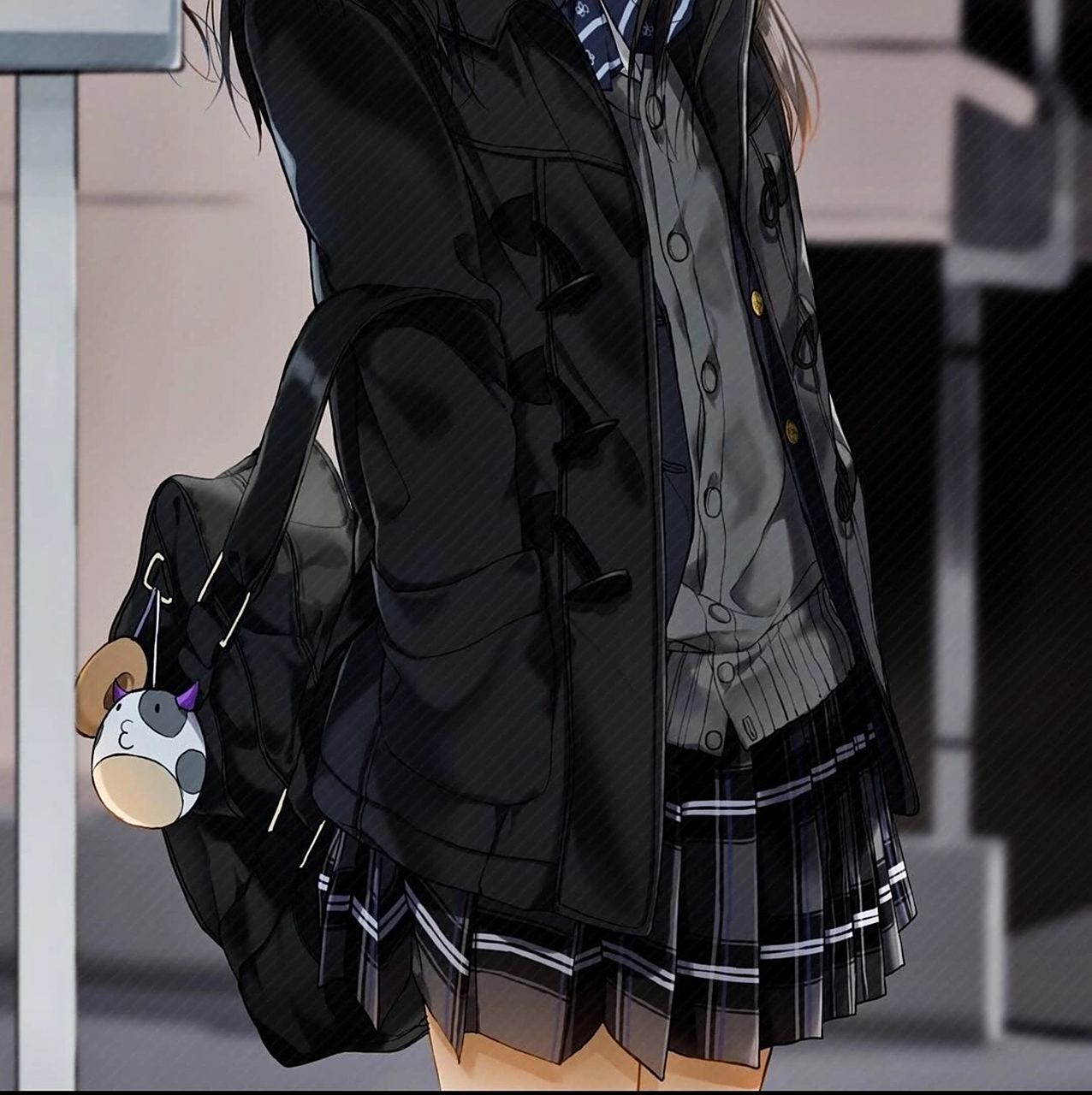 动漫jk制服头像女