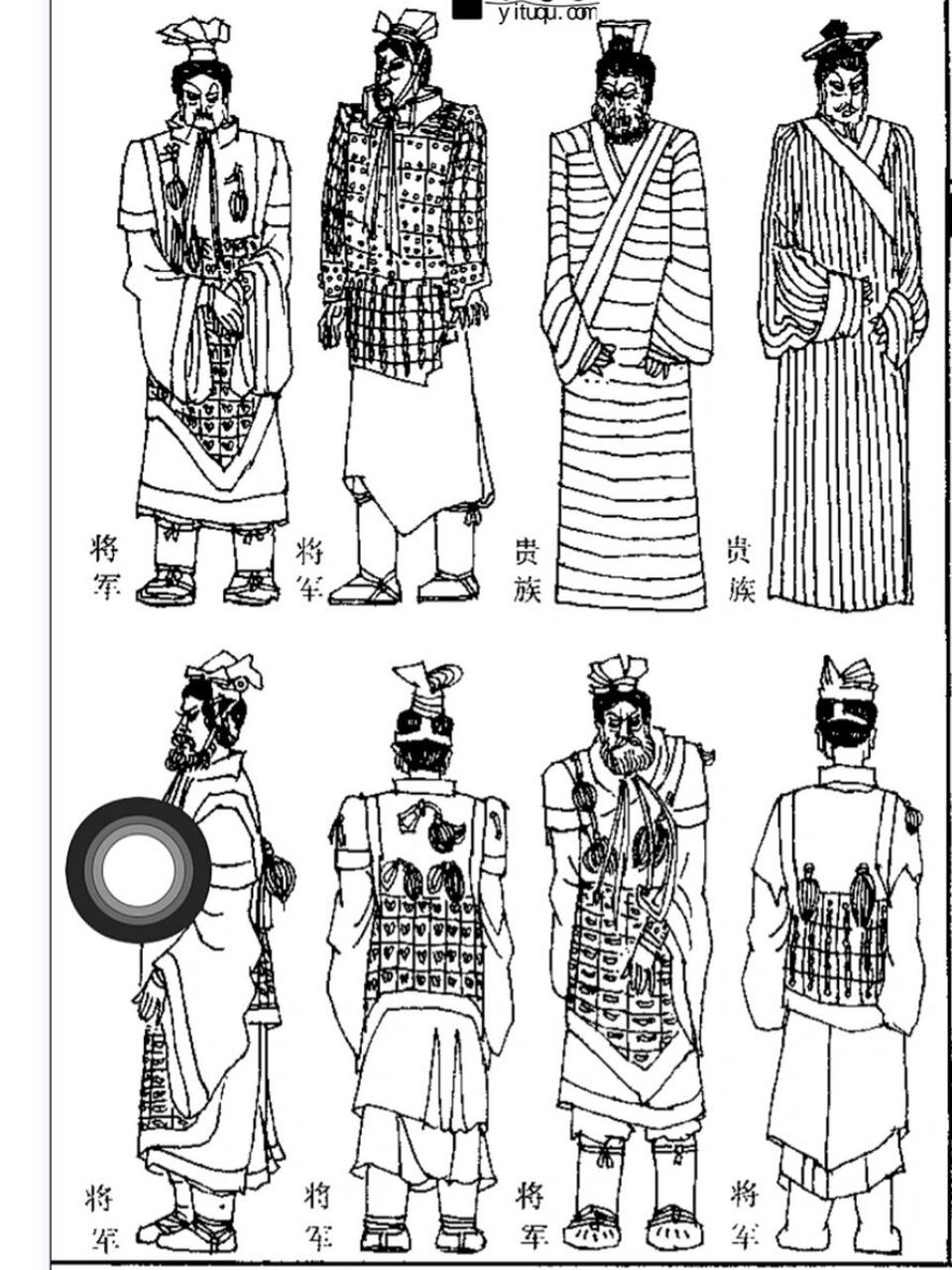 服装史篇|秦代大家穿什么 资料来源《中国历代服装资