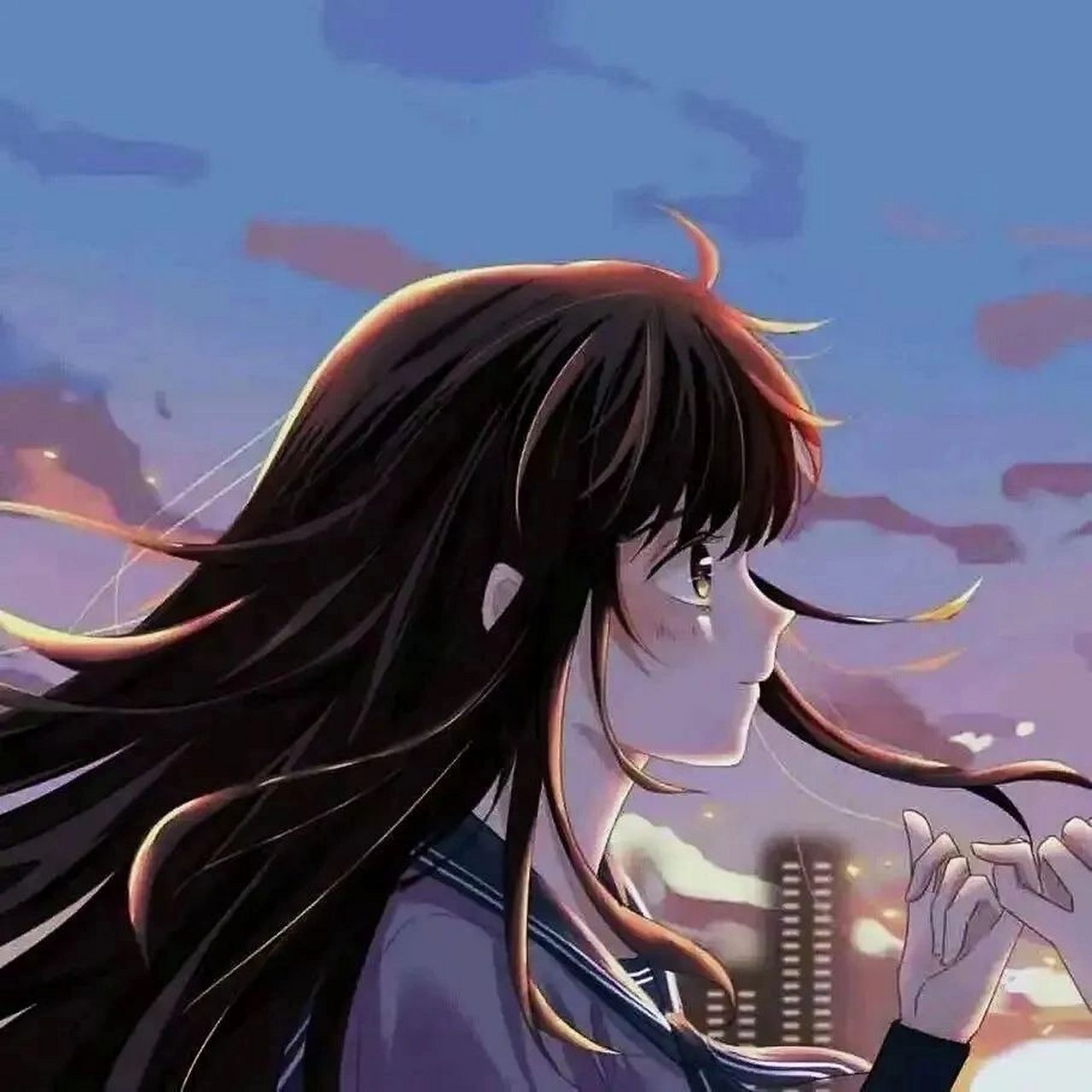 动漫情侣头像 单人情头