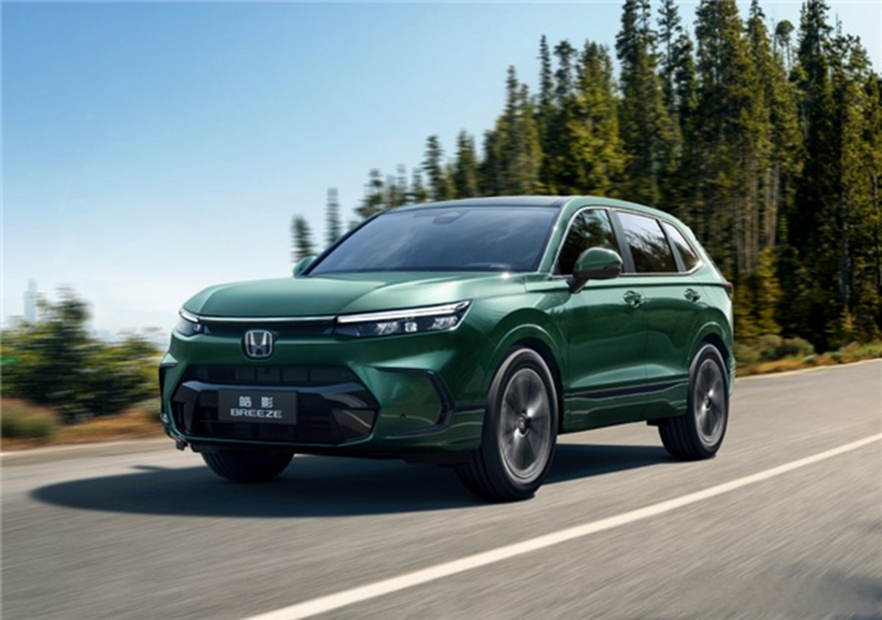 年1月4日至2022年12月29日期间生产的部分国产混合动力版皓影(breeze)